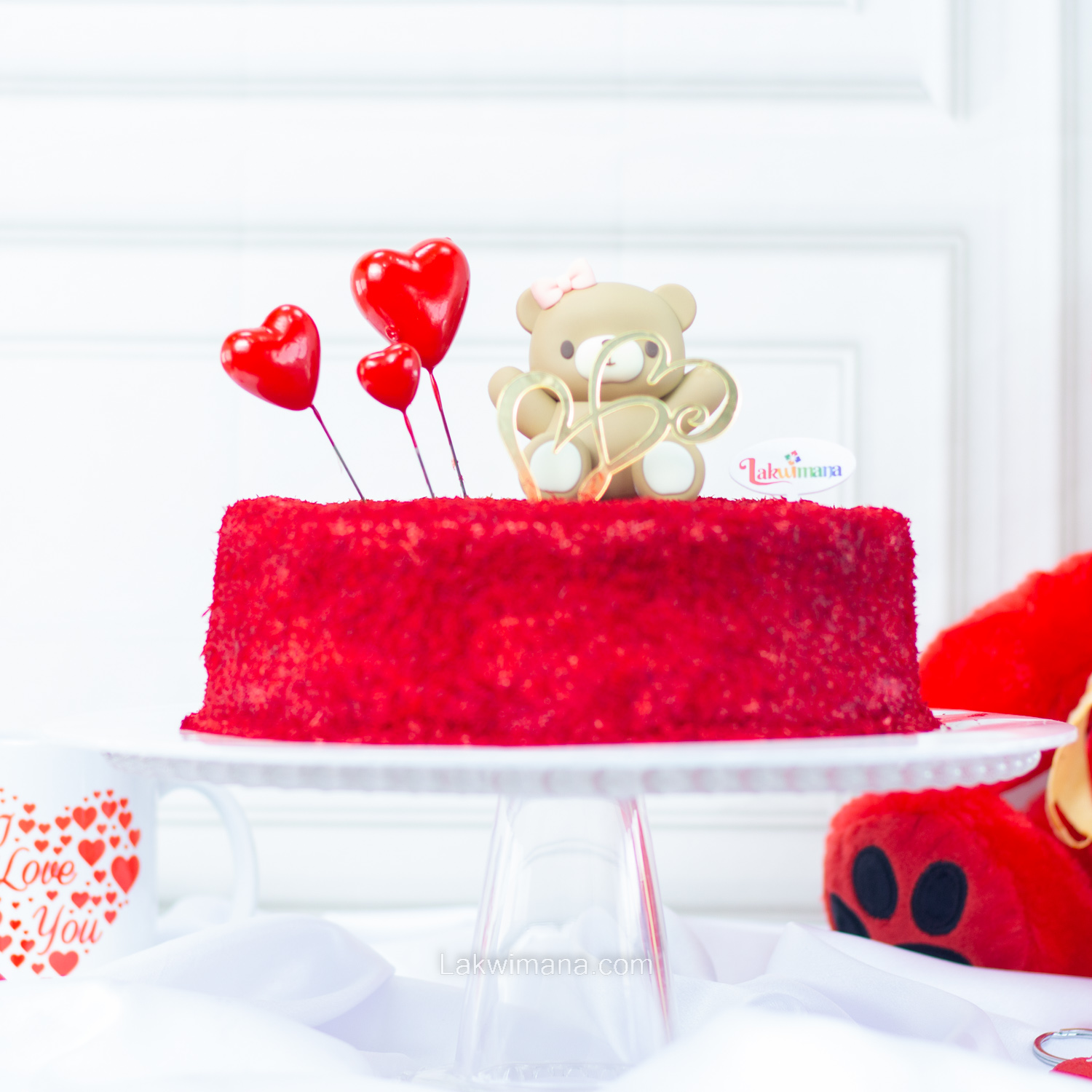 Sweetheart Bear Cake 1.5kg